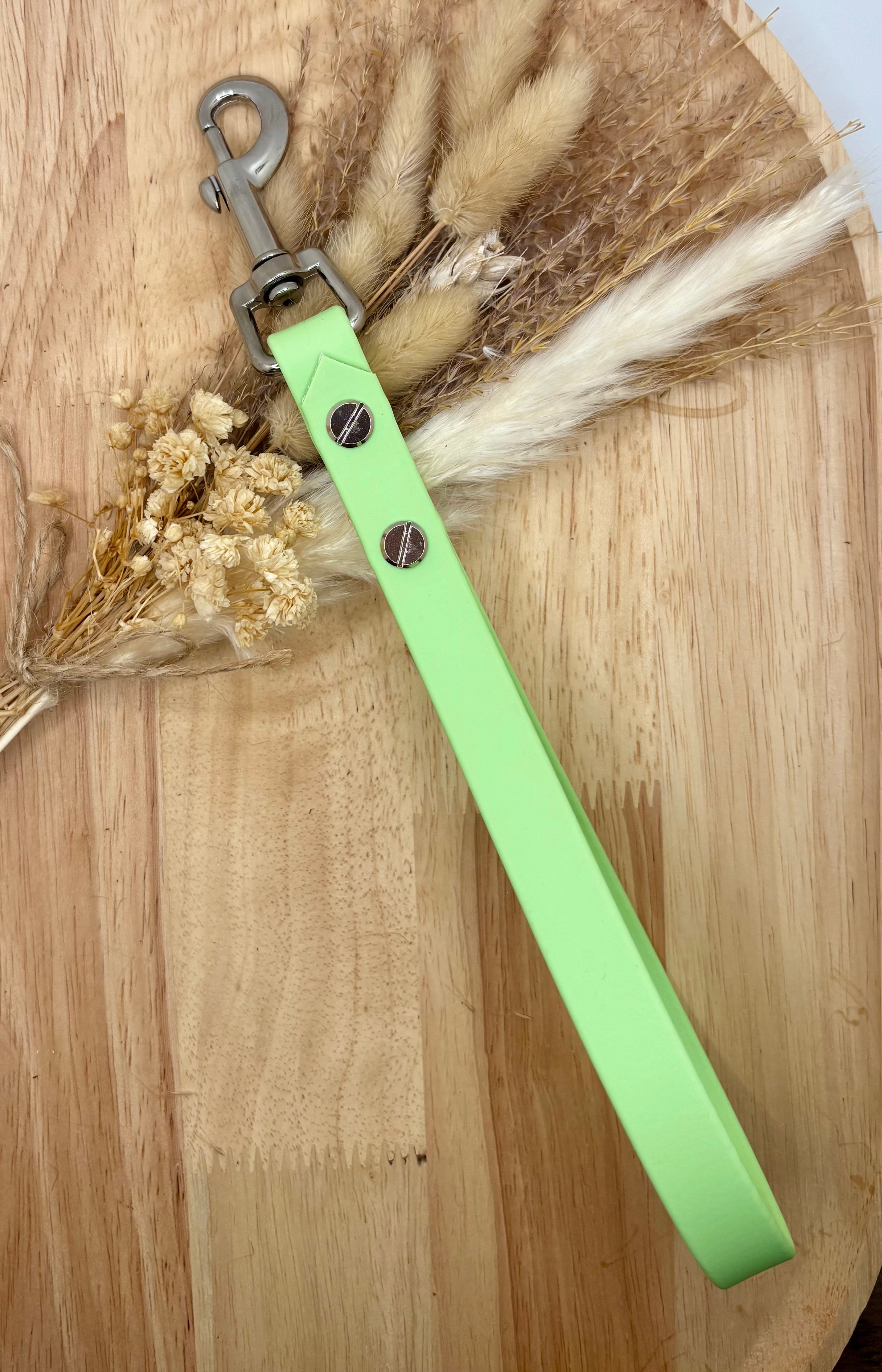 Poignée en Biothane ou TPU fait main - 16mm / 9 coloris