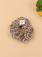 Chouchou léopard en coton - Fait main 🐆
