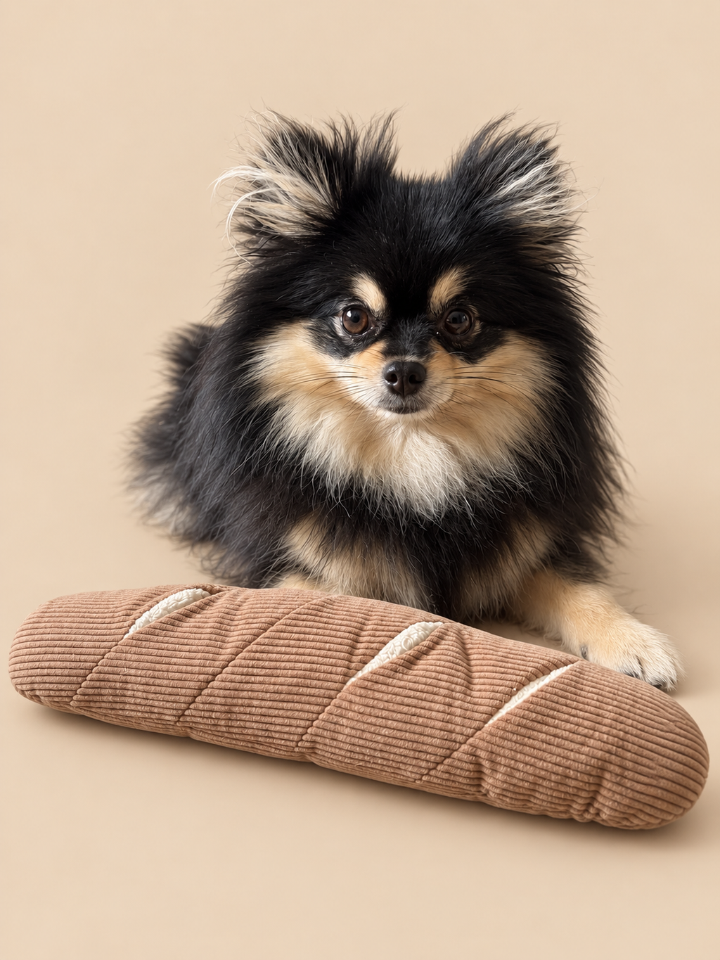 Jouet de fouille/interactif baguette pour chien 🥖