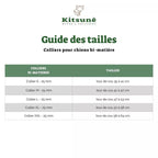 Collier chien bi-matière biothane noir et paracorde Tartan