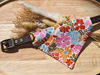 Bandana chien fleuri 🌸 - fait main