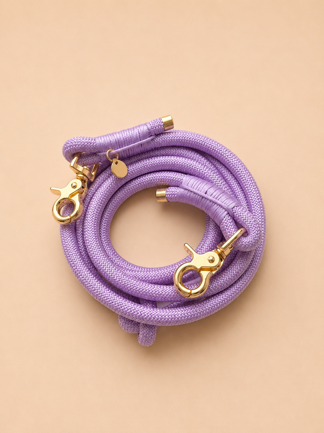 Laisse chien multi position- Violet LILA