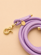 Laisse chien multi position- Violet LILA