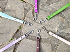Poignée en Biothane ou TPU fait main - 16mm / 9 coloris