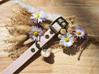 Collier chien Biothane beige - fait main - 19mm